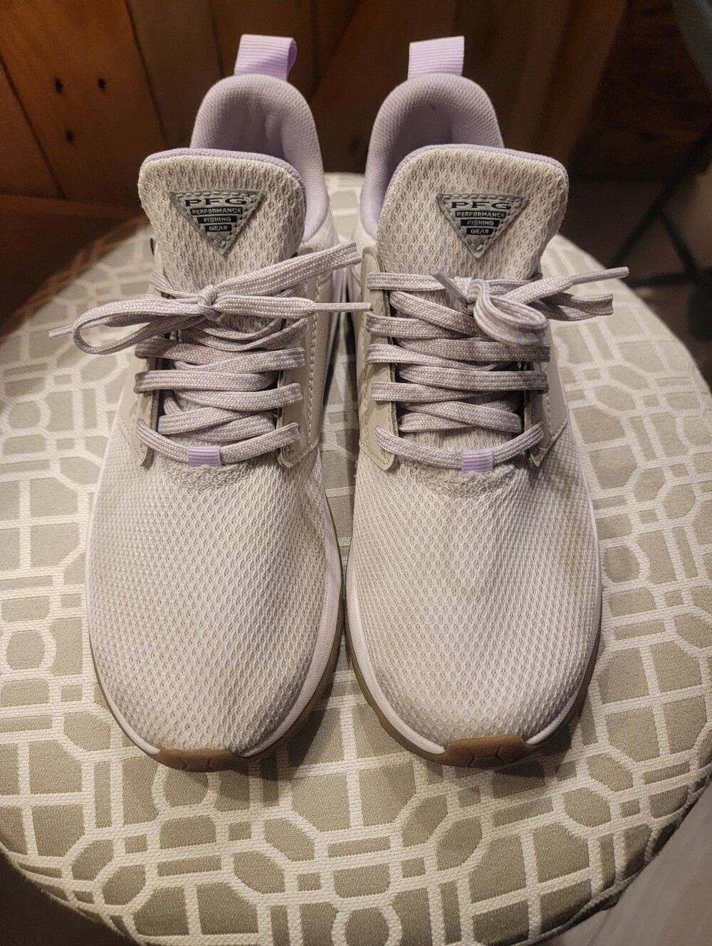 Columbia Women's Lavender Mesh Athletic Sneakers